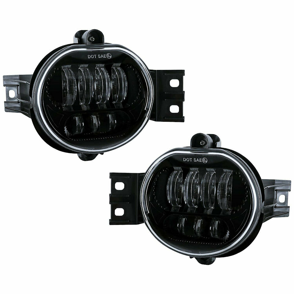 Fog Lights Projector LED (black) 02-08 Dodge RAM Trucks
