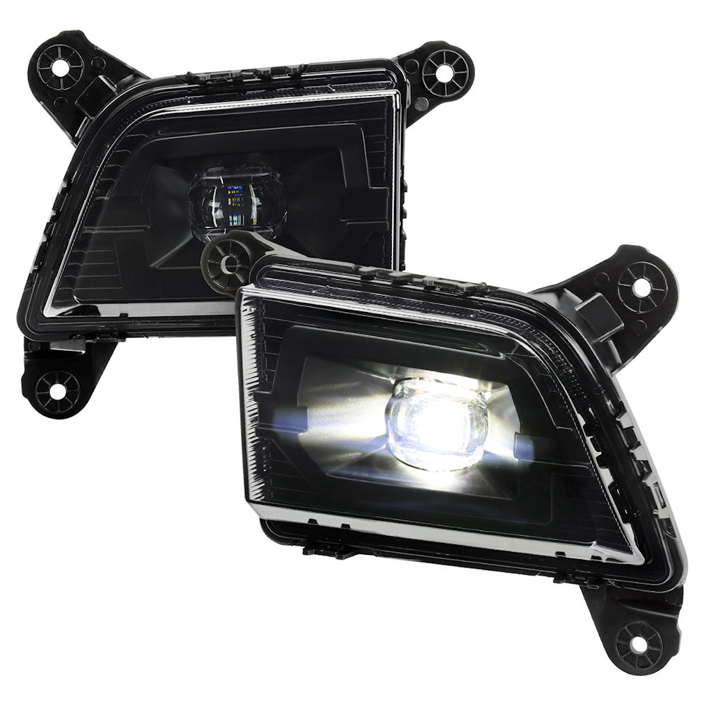 Fog Lights Projector LED (tinted) 19-22 Chevy Silverado