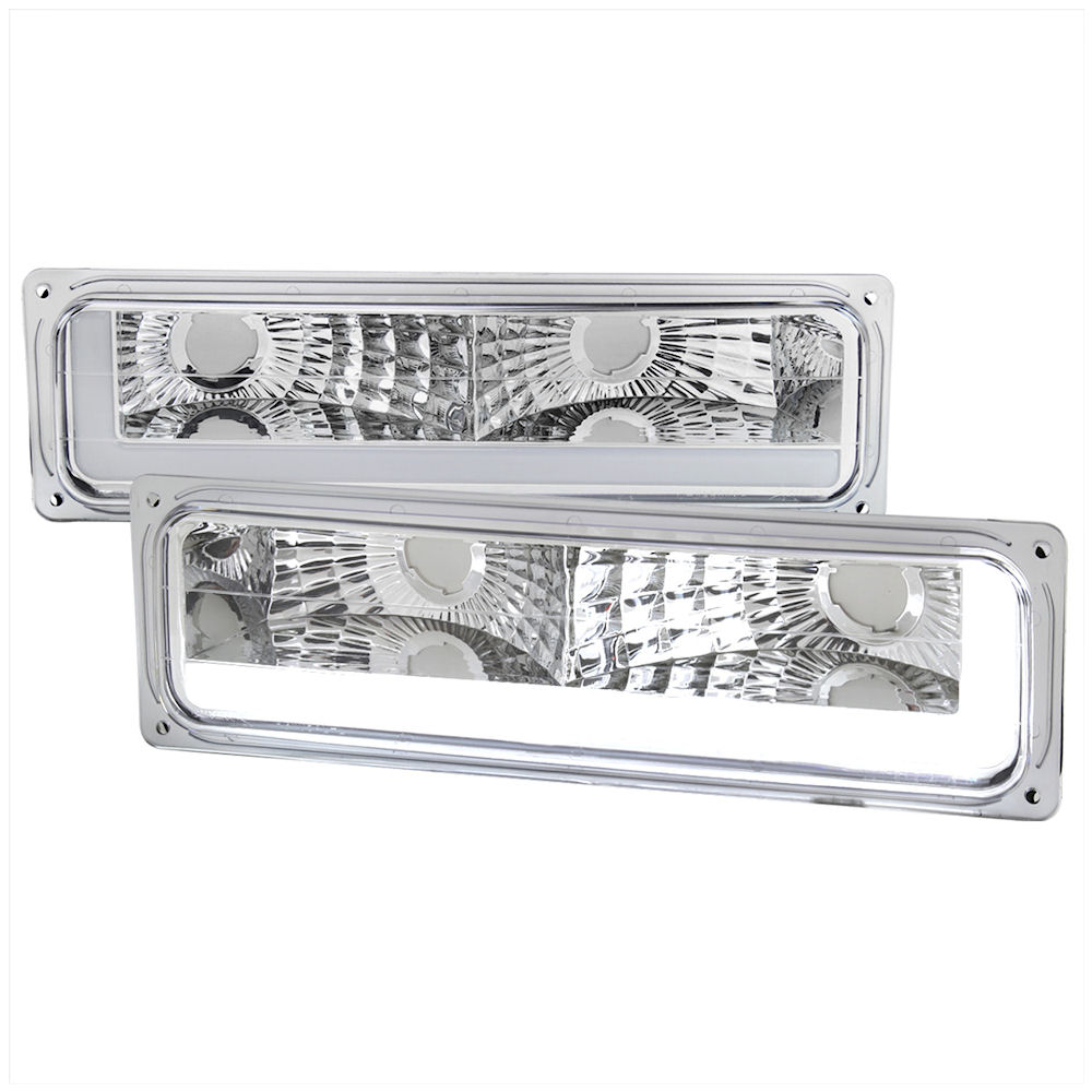 Front-Blinker/Parkleuchten LED B (Chrom) 88-99 GM Trucks
