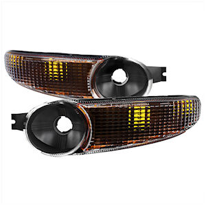 Schwarze Parkleuchten LH/RH für 2000-2006 GMC Sierra und Yukon Schwarze Parkleuchten LH/RH für 2000-2006 GMC Sierra und Yukon