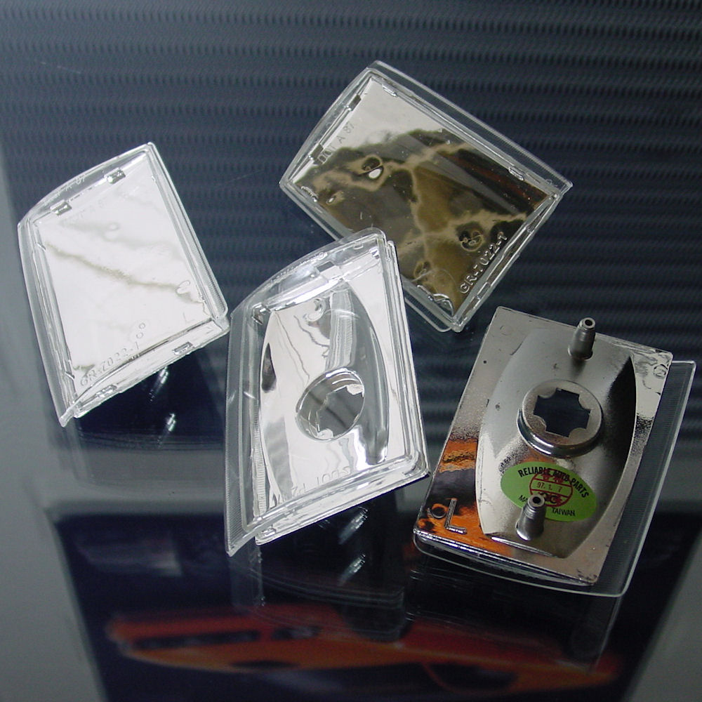 Front-Blinker/Reflektoren (Chrom) 94-99 Chevy Trucks