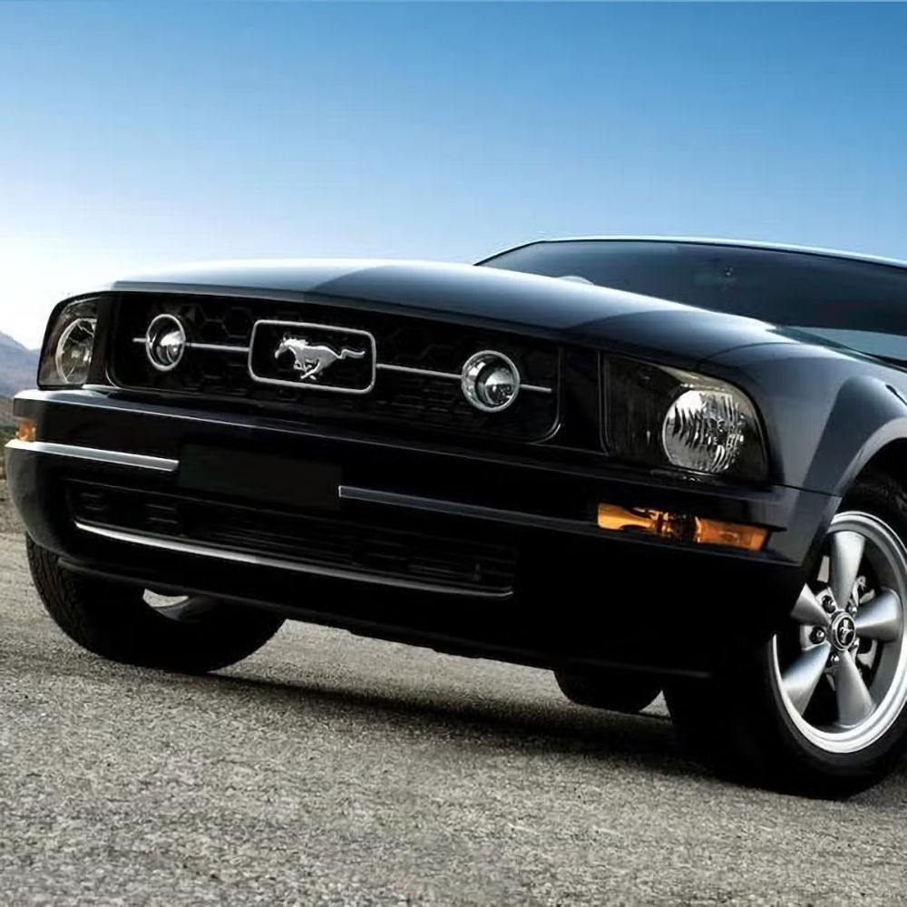 Front Grille Insert Pony (OEM) 05-09 Ford Mustang V6
