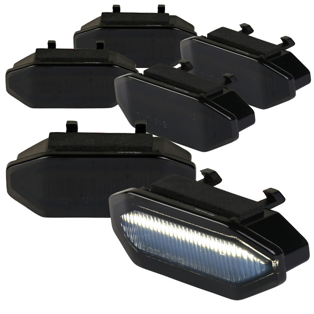 Front Marker Light Set LED (tinted) 15-17 Ford Mustang