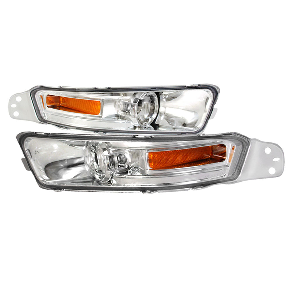 Front Parking Lights (Chrome) 05-09 Ford Mustang