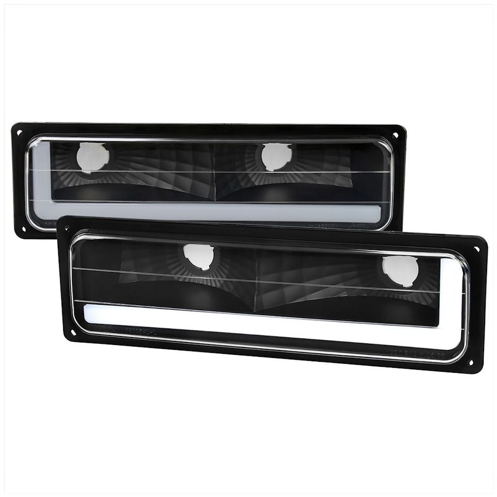 Front Parking Lights LED B (black) 88-99 GM Trucks SUV
