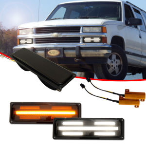 Front Parking Lights (black) for 1988-99 GM Trucks/SUV