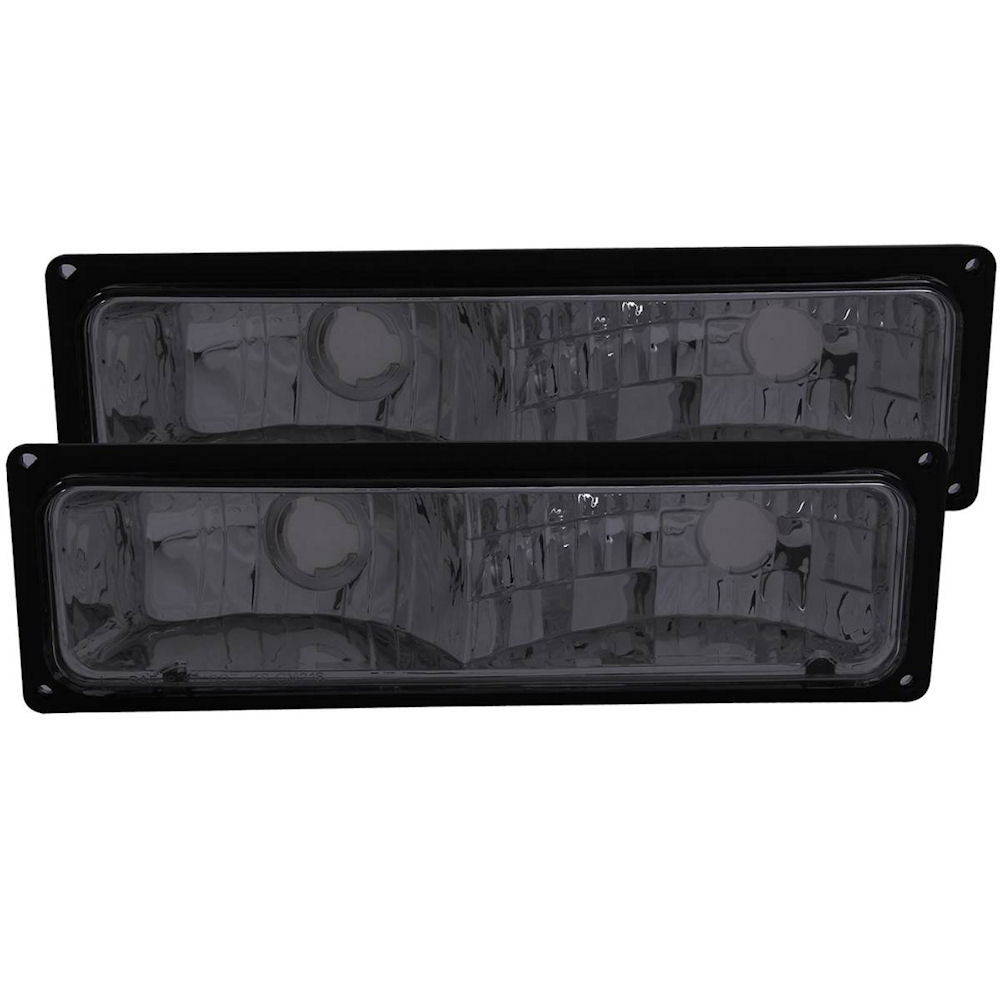 Front Parking Lights (tinted) 88-99 GM Trucks SUV