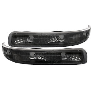 Black Parking Signal Lights for 2000-06 Chevrolet Tahoe