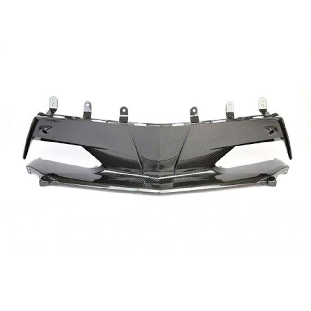 Frontgrill-Einsatz Mitte (Karbon) 20-23 Chevy Corvette