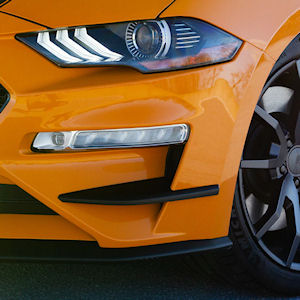 Frontschürzen Winglets/Canards für 2018-23 Ford Mustang Frontschürzen Winglets/Canards für 2018-23 Ford Mustang