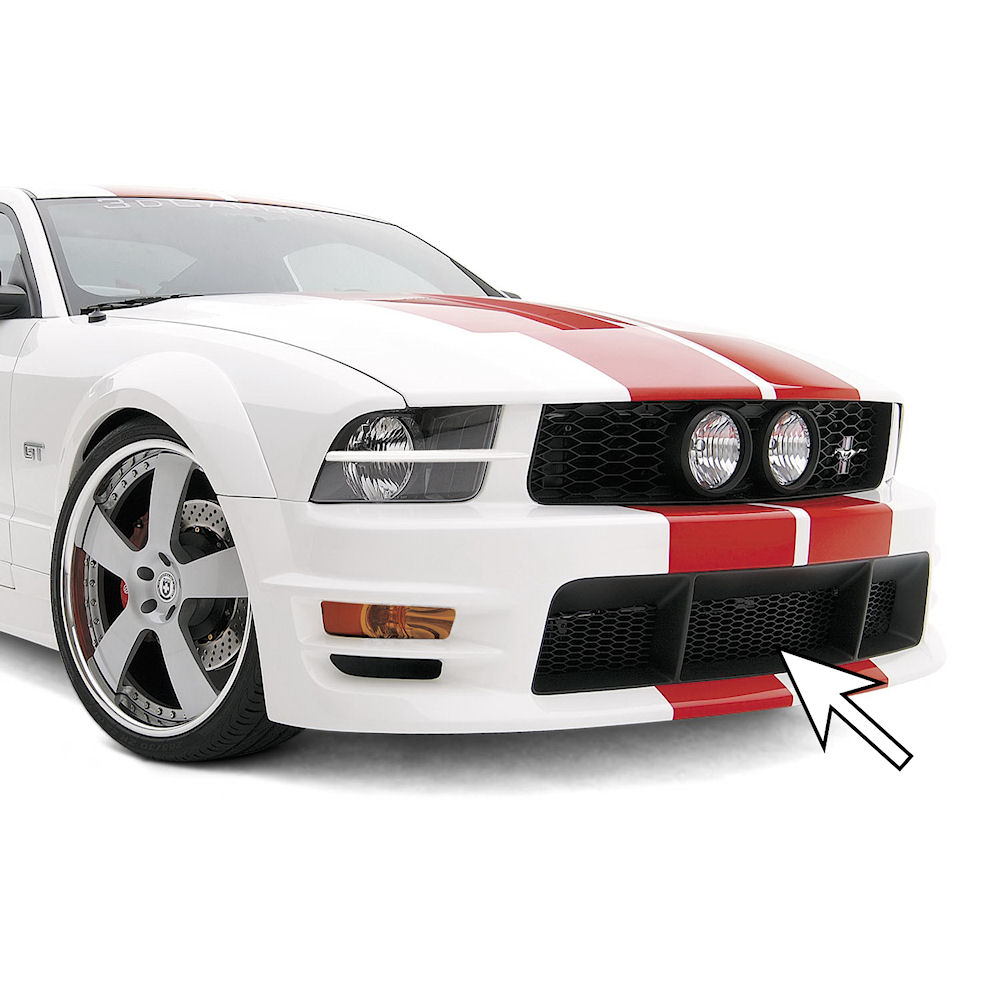 Frontspoiler Grilleinsatz (Boy Racer) 05-09 Ford Mustang GT