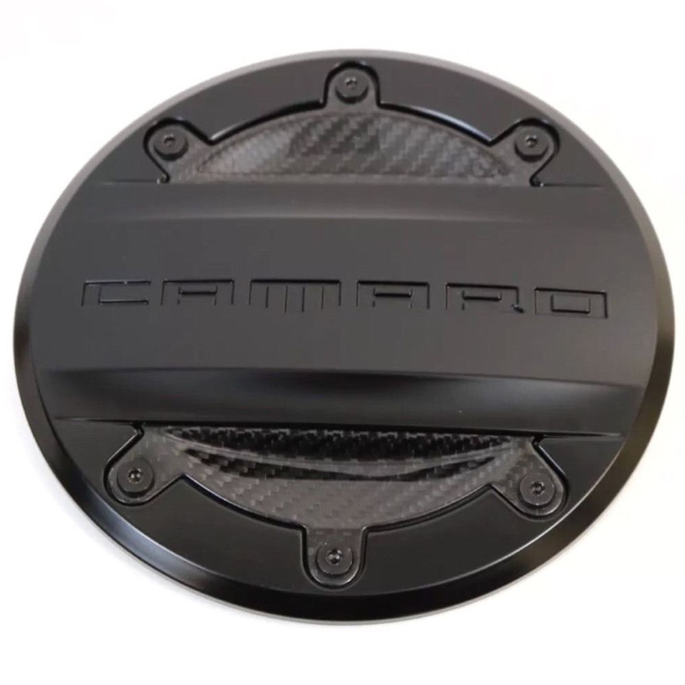 Fuel Door ABS/Carbon (black) 16-24 Chevy Camaro