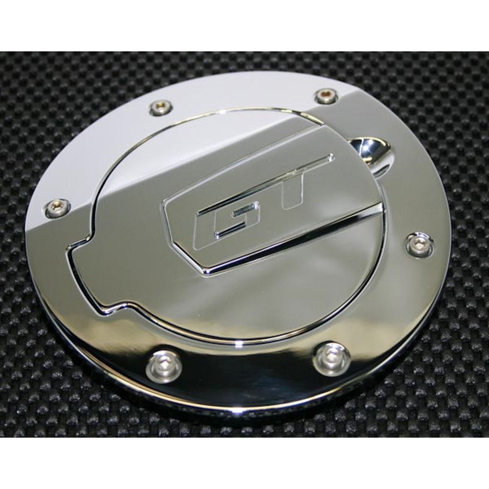 Fuel Door Aluminum (Chrome) 10-14 Ford Mustang GT