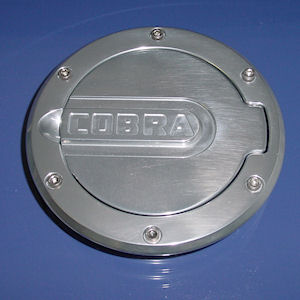 Dupont Billet Fuel Door polished for 94-04 Shelby Cobra