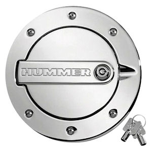 Defenderworx Fuel Door (Chrome) for 2003-2009 Hummer H2