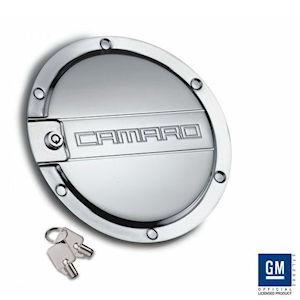 Defenderworx Billet Fuel Door for 2010-15 Chevy Camaro