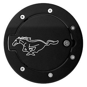 Defenderworx Billet Fuel Door (2010-14 Ford Mustang)