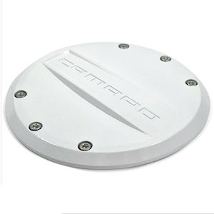 GM Billet Fuel Door Satin for 2010-15 Chevrolet Camaro