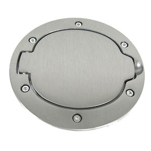Mopar Billet Fuel Door(brushed) for 1994-2008 Dodge RAM