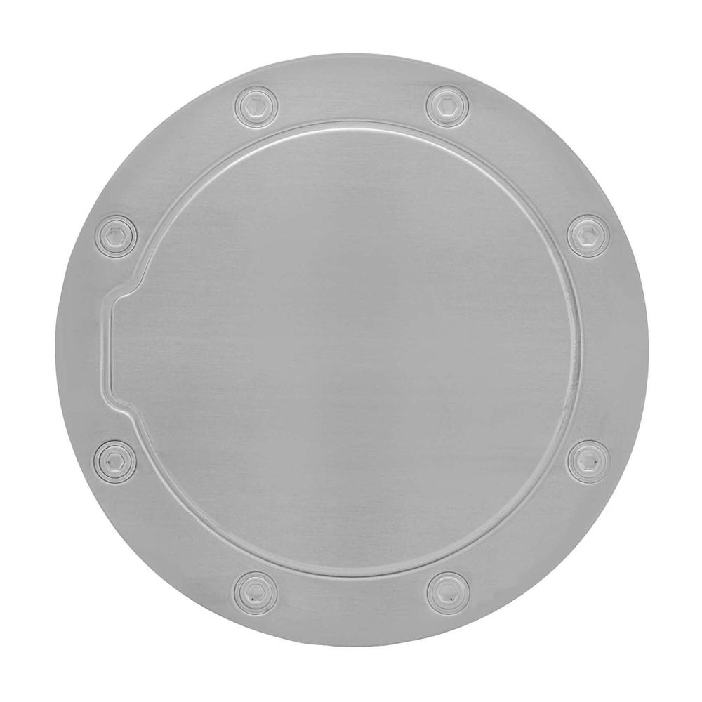 Fuel Door Cover Stainless (polished) 99-06 GM Trucks