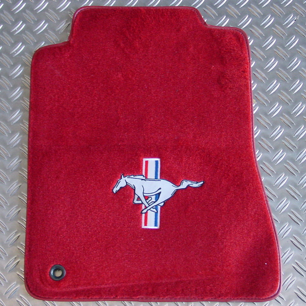 Fussmatten Set TriBar (Flame Red) 05-09 Ford Mustang