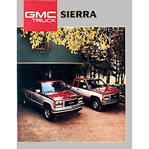 Neuwagenprospekt - 1988 GMC Sierra Pickup \(englisch\)