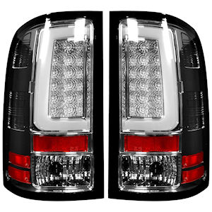 R�ckleuchten OLED Chrom \(klar\) 07-13 GMC Sierra