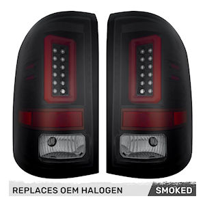 R�ckleuchten OLED Schwarz \(get�nt\) 14-18 GMC Sierra