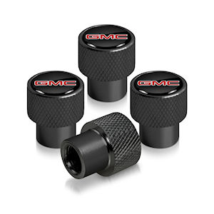 Reifen-Ventilkappen \(schwarz\) 88-25 GMC Sierra