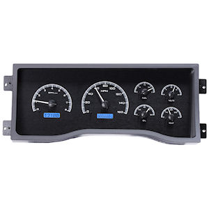 Dakota Gauge Cluster (black/blue) for 1995-98 GM Trucks