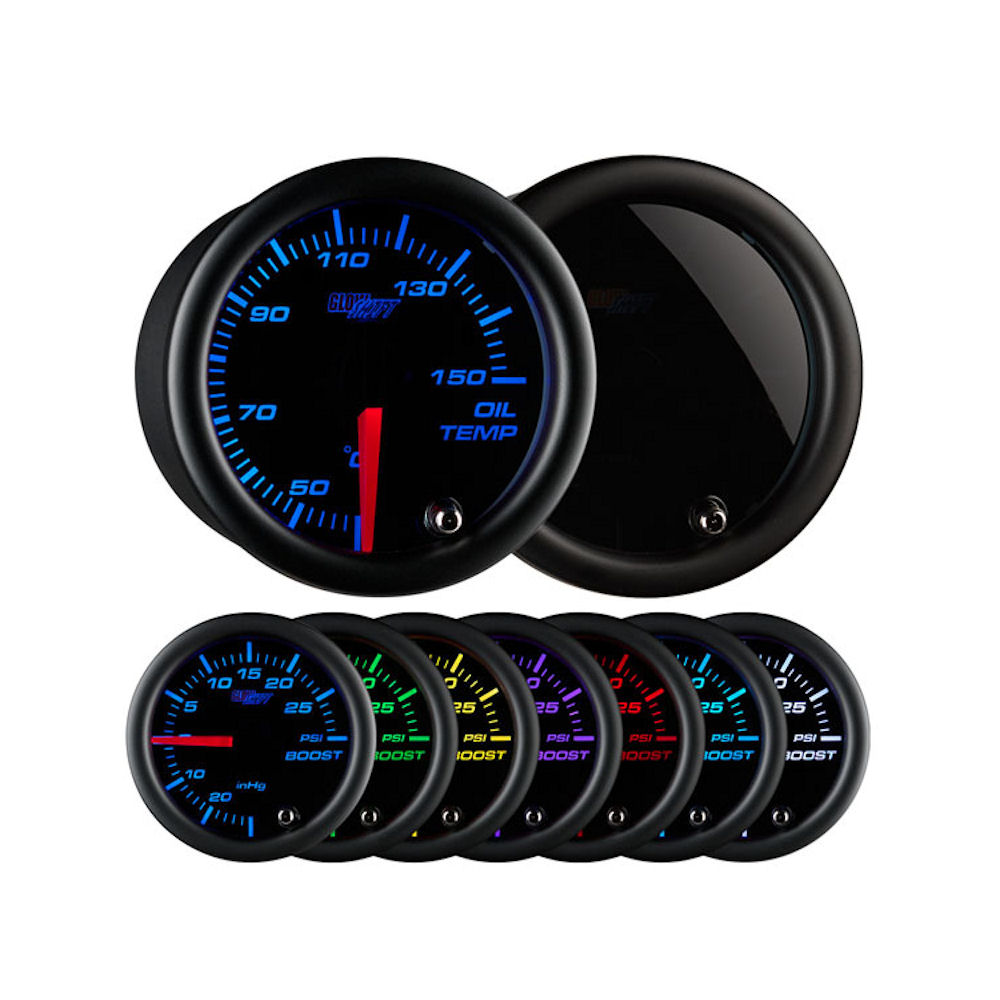 Gauge - Engine Oil Temperature 150C Analog (black)