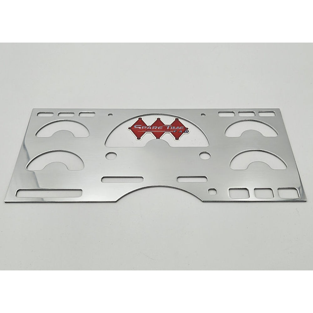 Gauge Face Plate Billet (polished) 88-91 GM Trucks