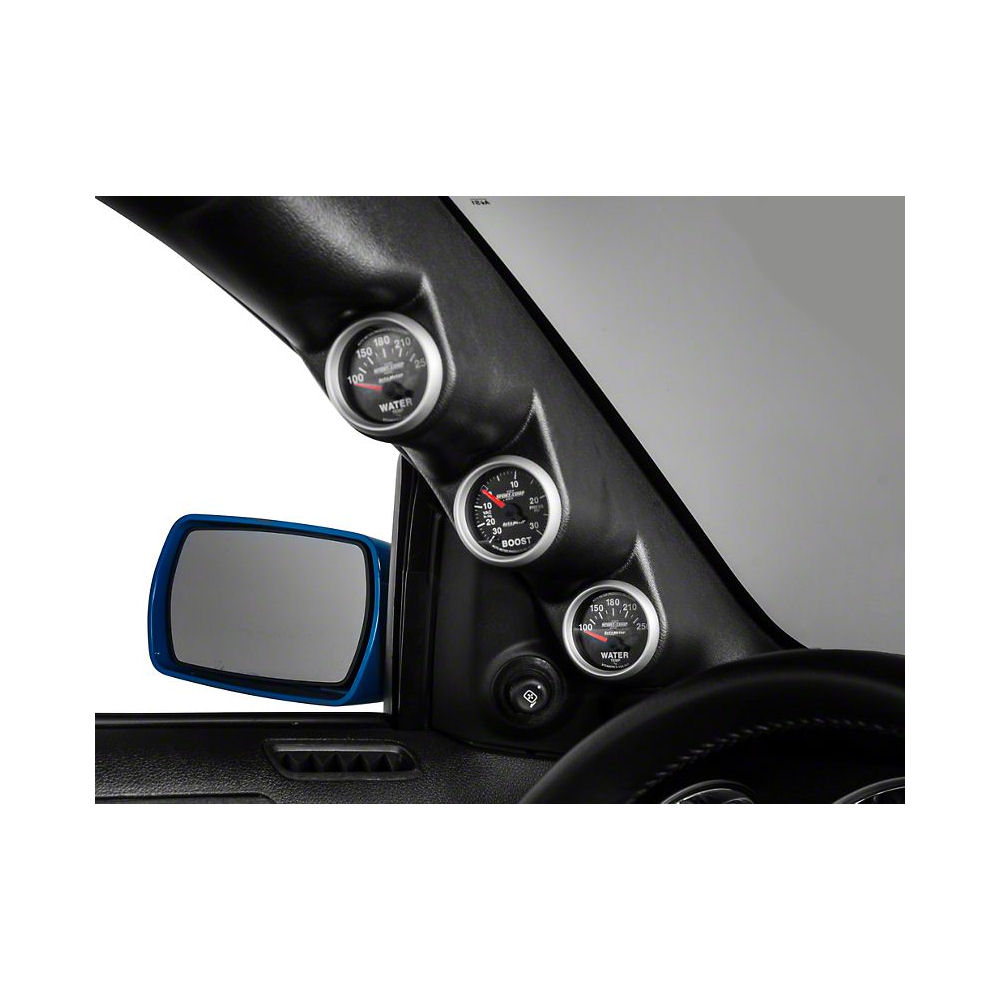 Auto Meter Replacement A-Pillar 52mm Single Gauge Pod | Ford Mustang 2015+ Coupe (12135) main image 1