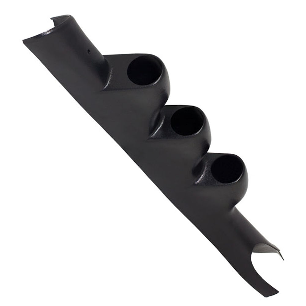 Gauge Pod Auxiliary triple (Black) 02-08 Dodge RAM