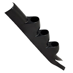 GlowShift Triple Pillar Gauge Pod 2005-14 Ford Mustang