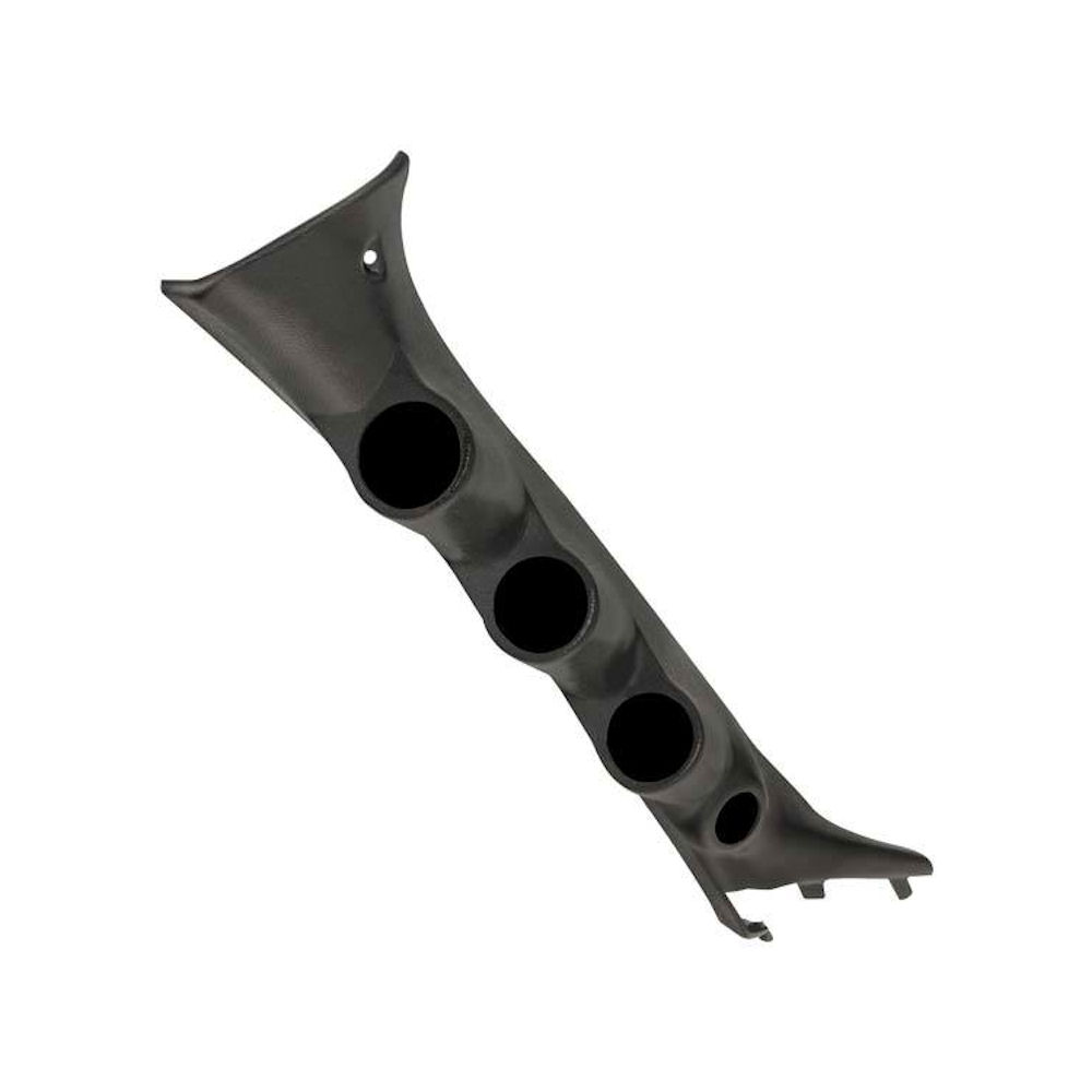 Gauge Pod Auxiliary triple (Black) 09-14 Ford F150