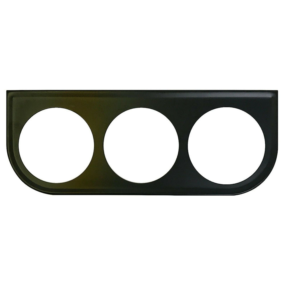 Gauge Pod Auxiliary triple (black) 88-94 GM Trucks/SUV