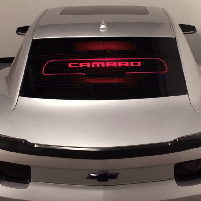 GlowPlate LED (Design 3) 10-15 Chevy Camaro Coupe