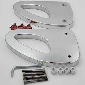 2x Grab Handle (polished) for 1995-99 GM Trucks/SUV