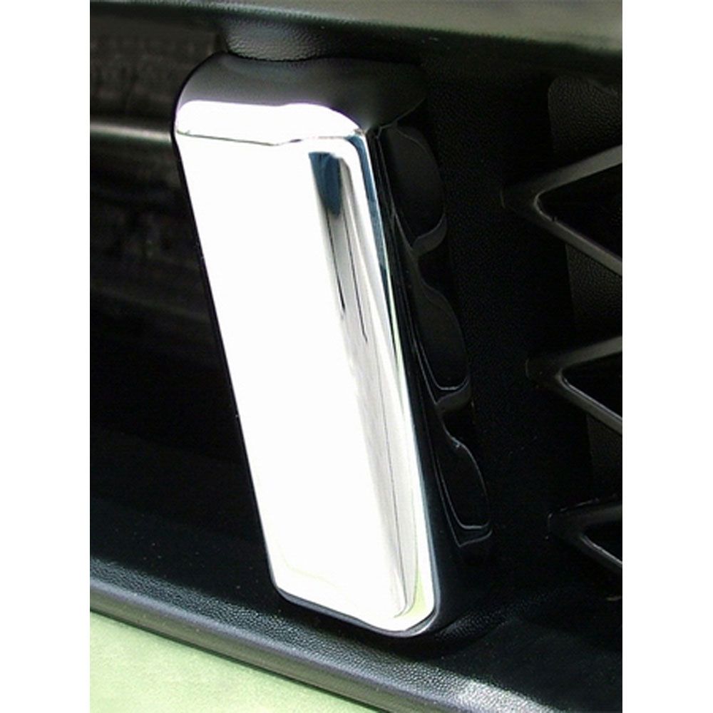 Grille Pillars Aluminum (Chrome) 05-09 Ford Mustang V6