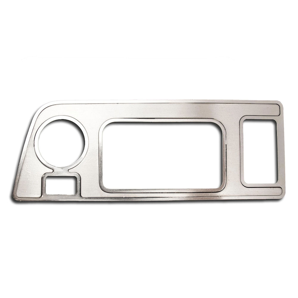 HUD Control Plate (Stainless Steel) 14-19 Corvette Convertible