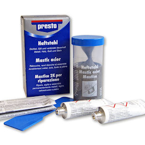 Presto Haftstahl ersetzt das Metall-Schwei�en und L�ten