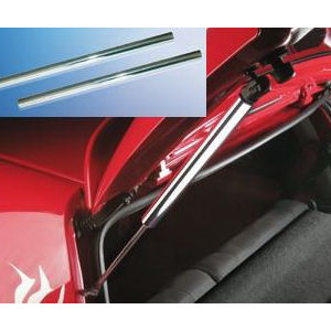 2x Foliatec Chrome Lift Strut Sleeves for Rear Hatch