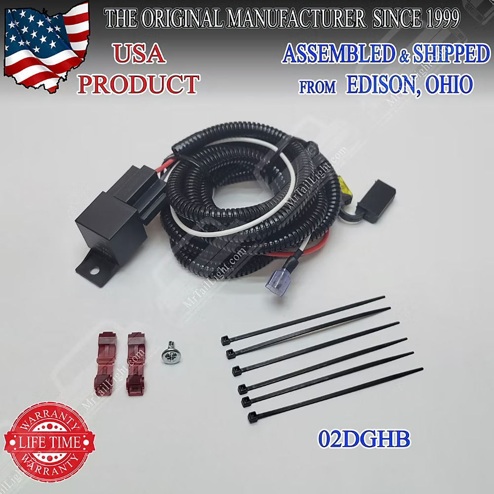 Headlight High Beam Kit (HB+FL) 02-08 Dodge RAM