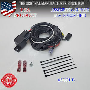 Headlight High Beam Harness Kit for 2002-2008 Dodge RAM