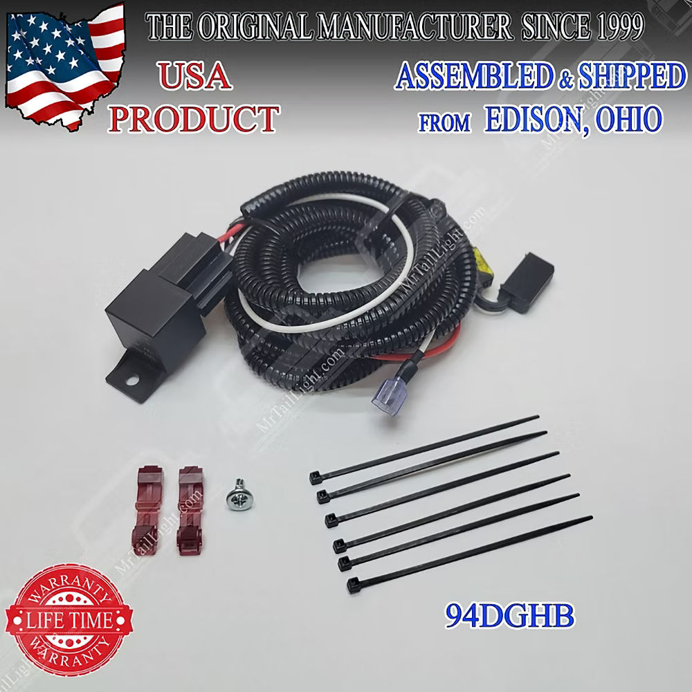 Headlight High Beam Kit (HB+FL) 94-01 Dodge RAM