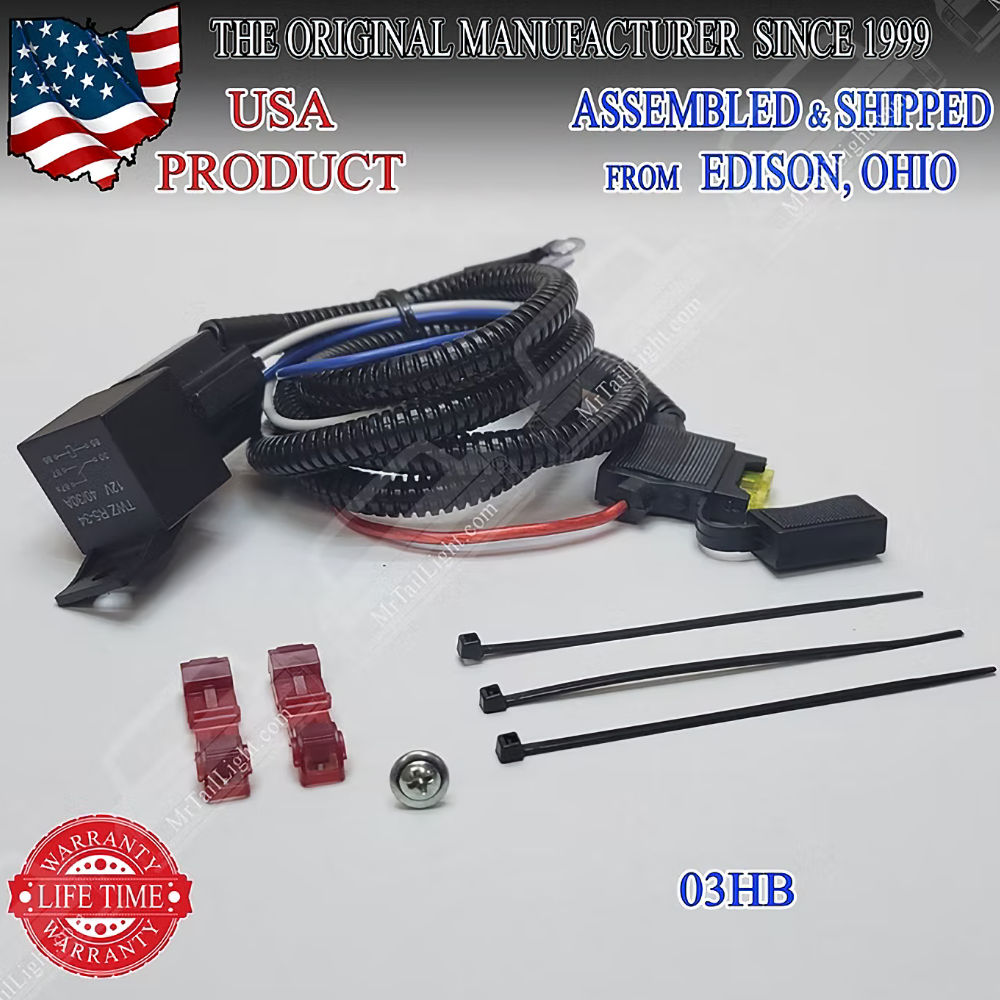 Headlight High Beam Kit (HB+LB) 03-06 Chevy Silverado