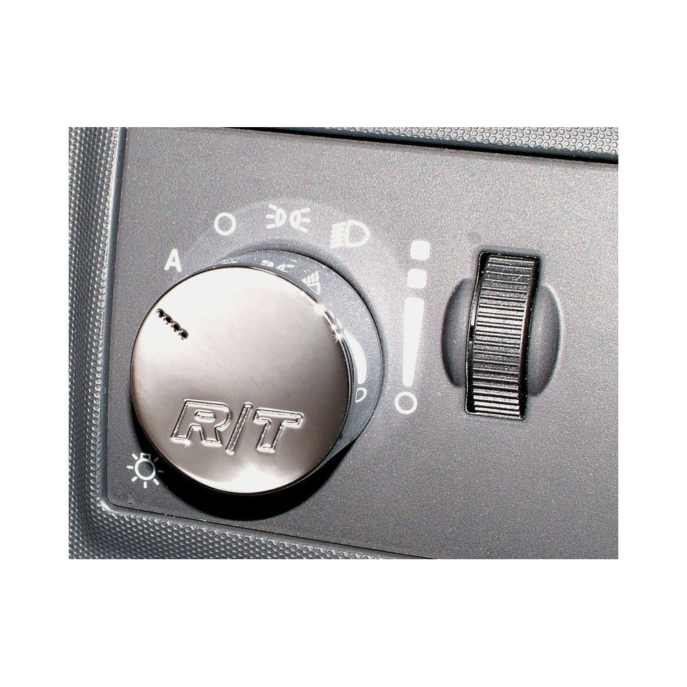 Headlight Knob Cover (Chrome) 06-10 Dodge Charger R/T