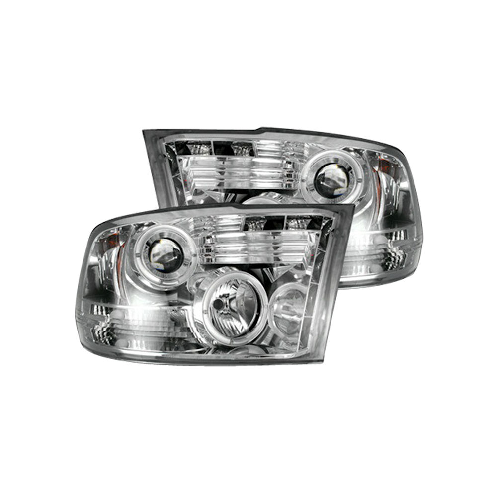 Headlights Projector CCFL (Chrome) 09-18 Dodge RAM