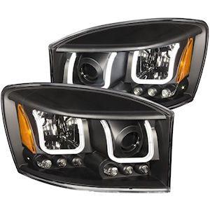 ANZO LED Projector Headlights 2006-08 Dodge RAM Trucks